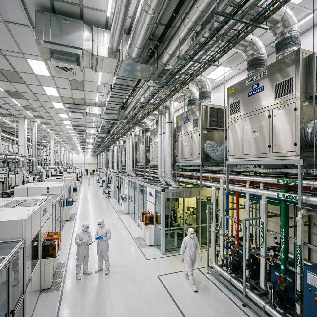 Semiconductor fab HVAC